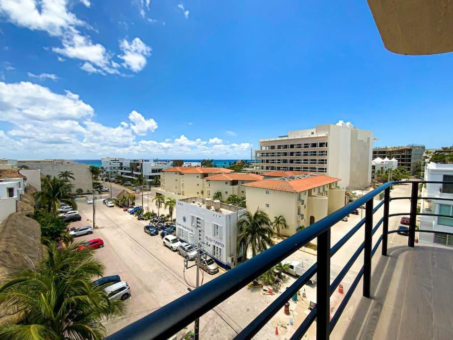 Appartement Beautiful + Luxury + Ocean View + Pool à Playa del Carmen Extérieur photo