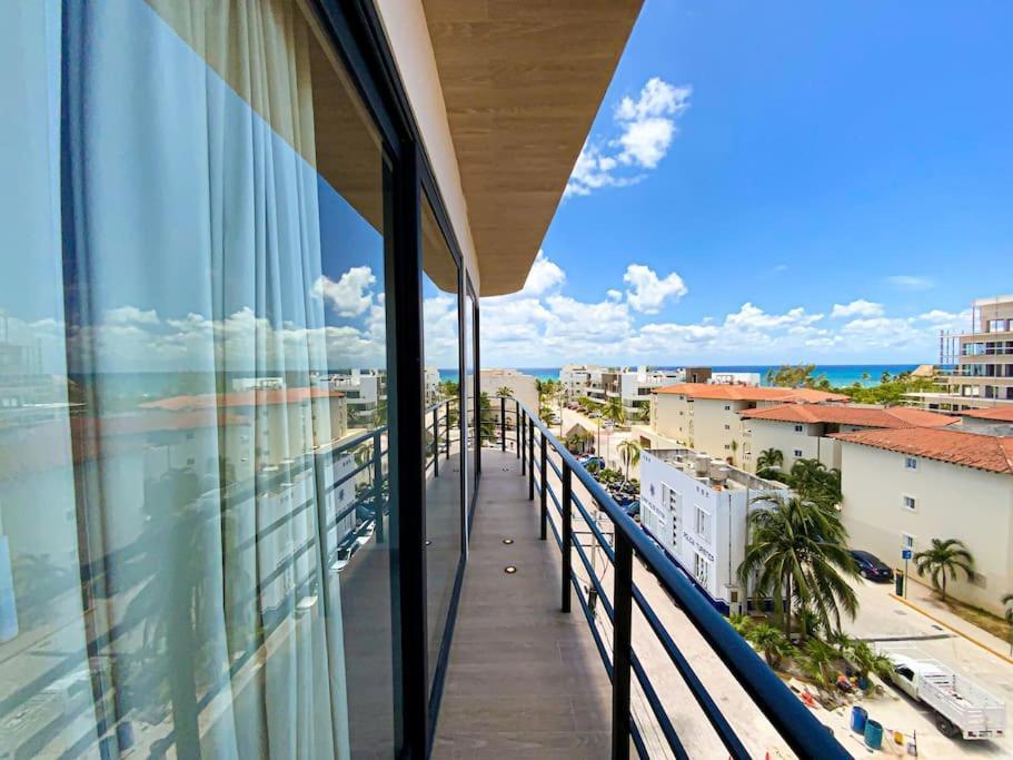 Appartement Beautiful + Luxury + Ocean View + Pool à Playa del Carmen Extérieur photo